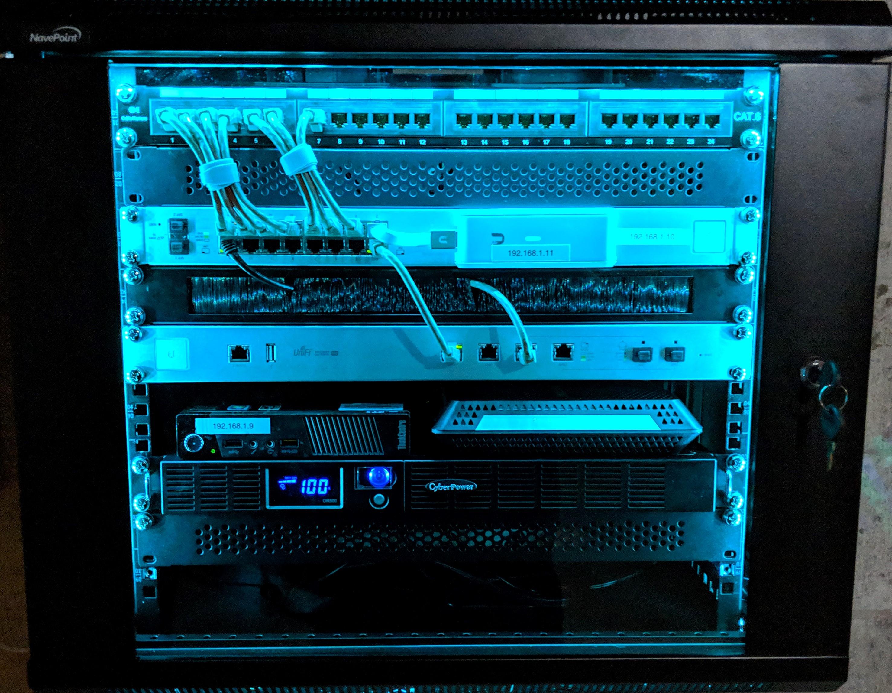 Unifi Network Rack Layout Unifi Home Network Rack | Scrolller