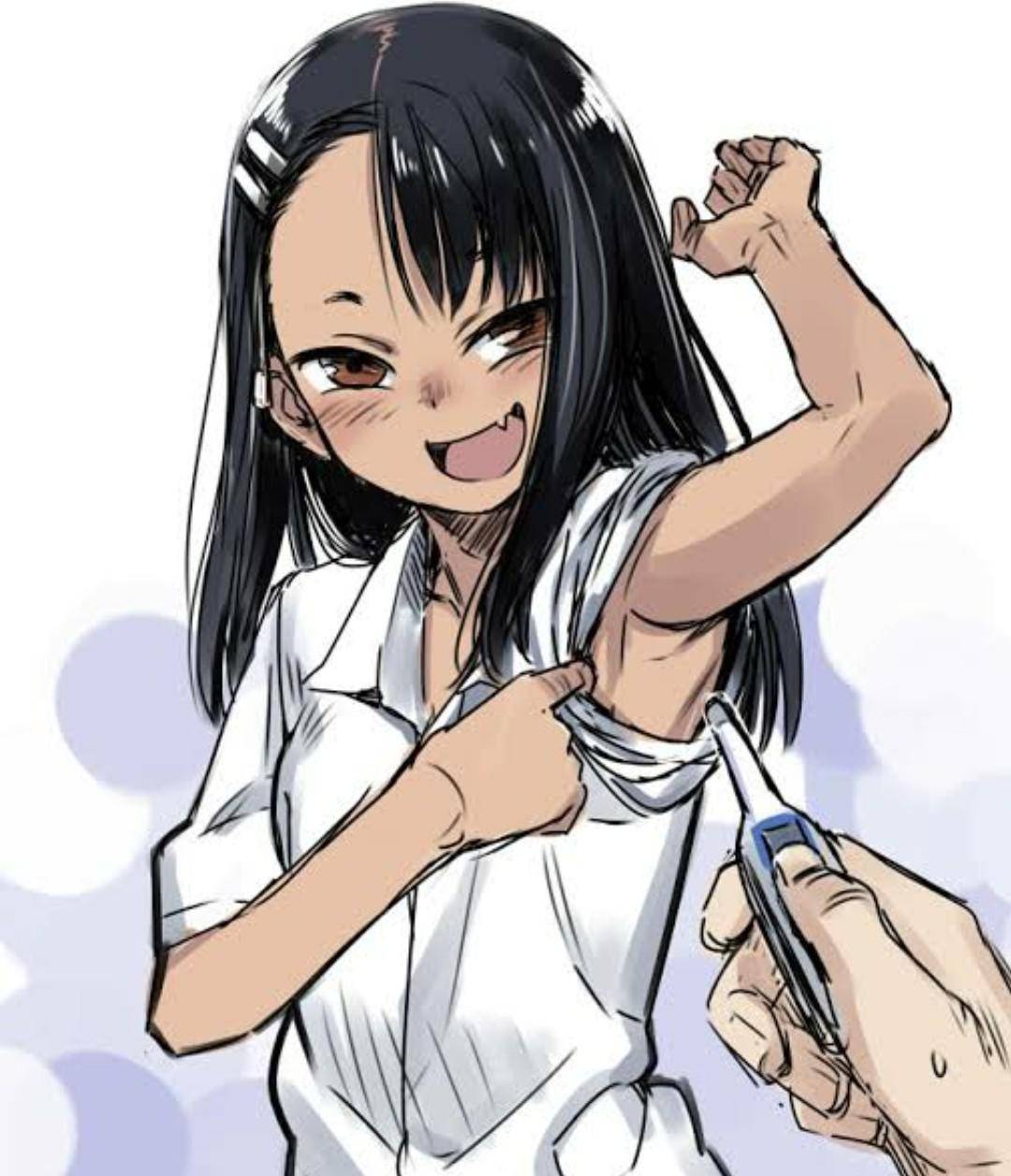 Unnecessarily devious faced Nagatoro but ok | Scrolller