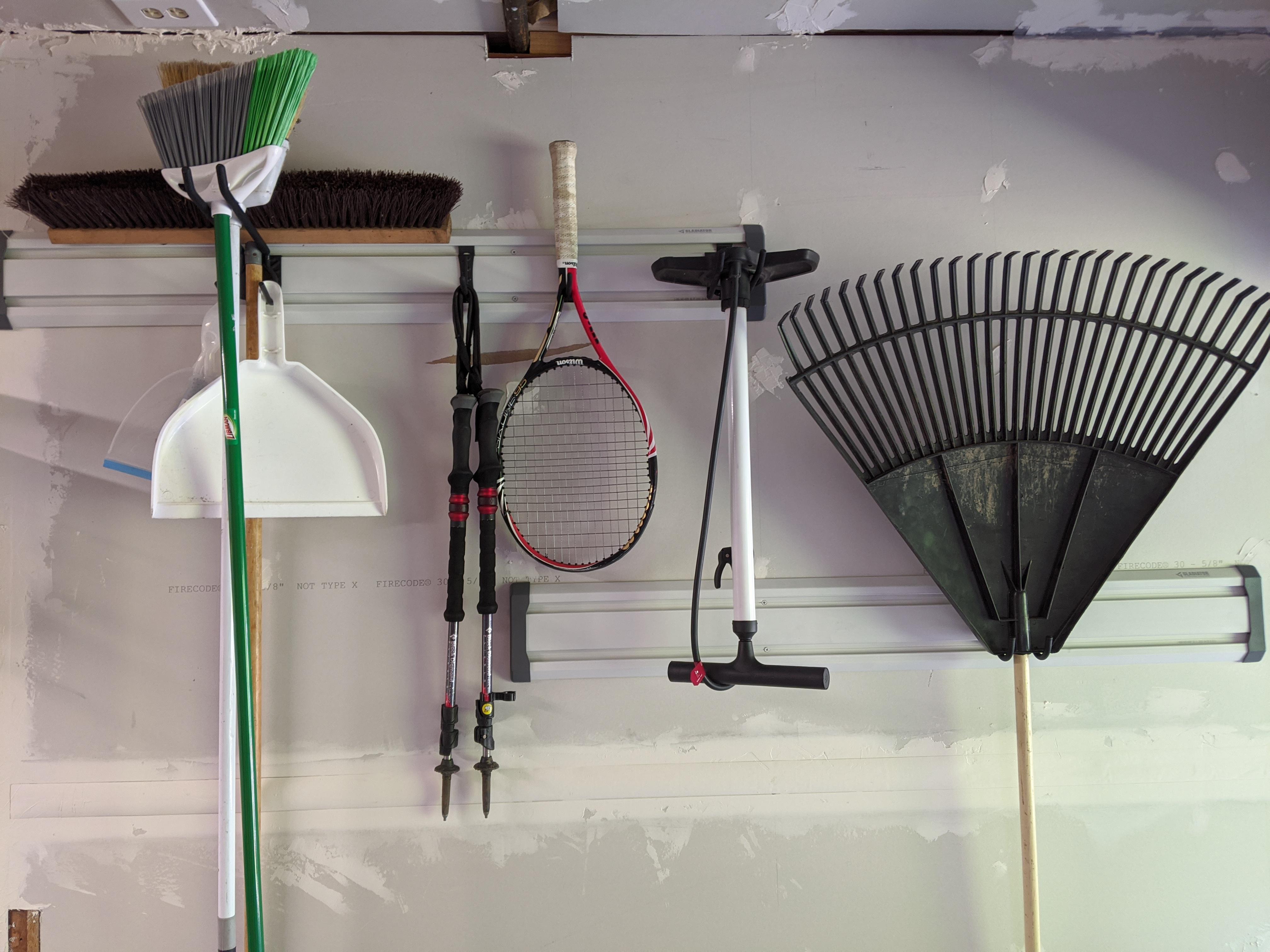 Using the gladiator shelf system. I love it. Scrolller