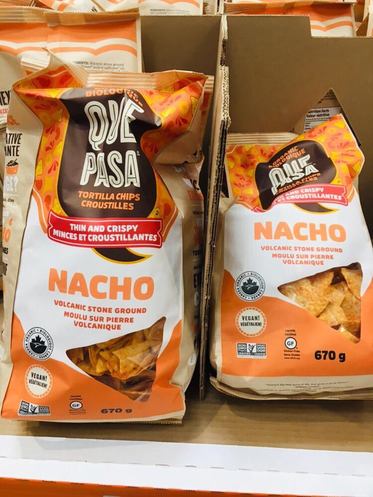 Vegan nacho chips at Winterburn Costco Scrolller