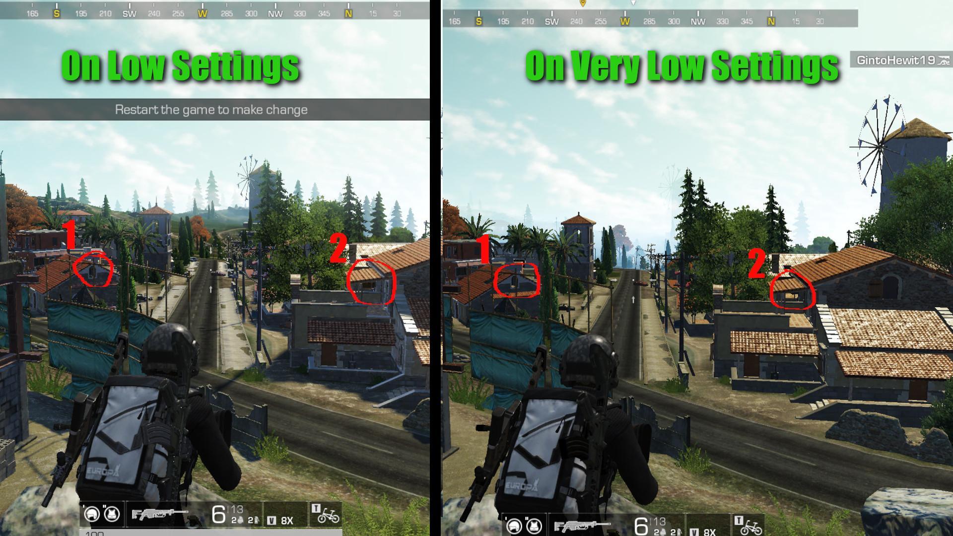 Scrolller Settings VERY LOW SETTINGS Giving you in town ADVANTAGE | Scrolller