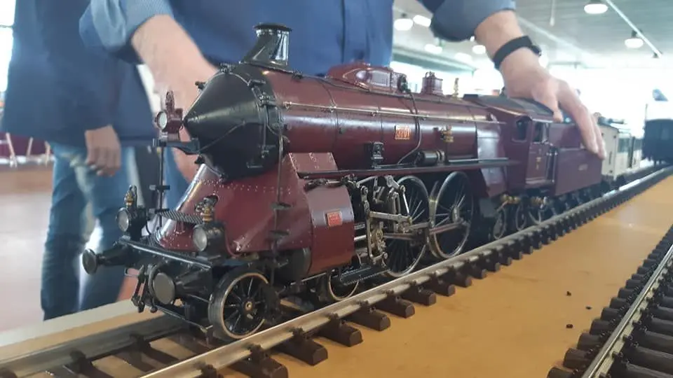 Very rare live steam Aster S2/6 owned by a member of the club. If you ever wondered how 15k Euros looks like.