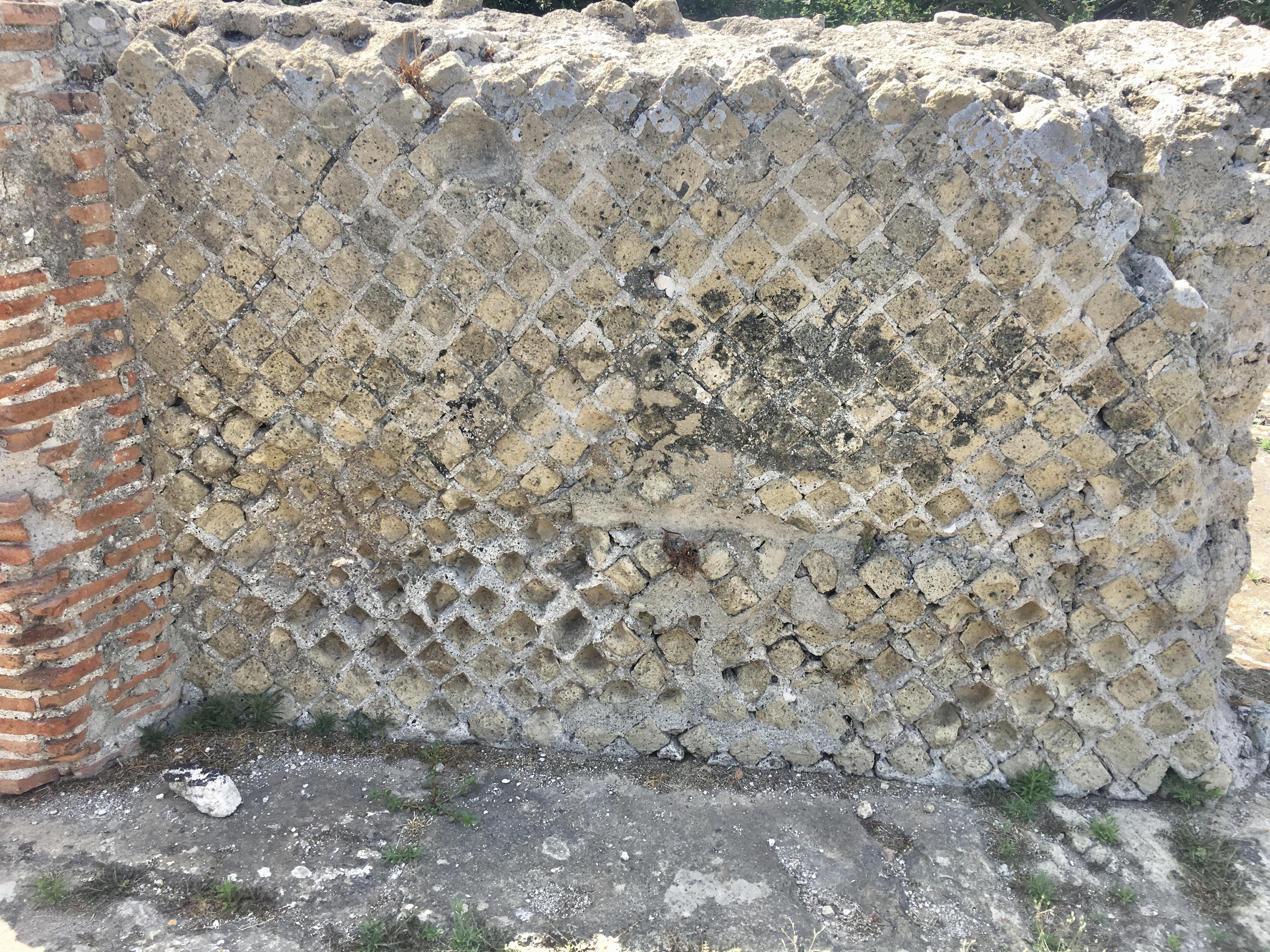 Wall section of Roman 