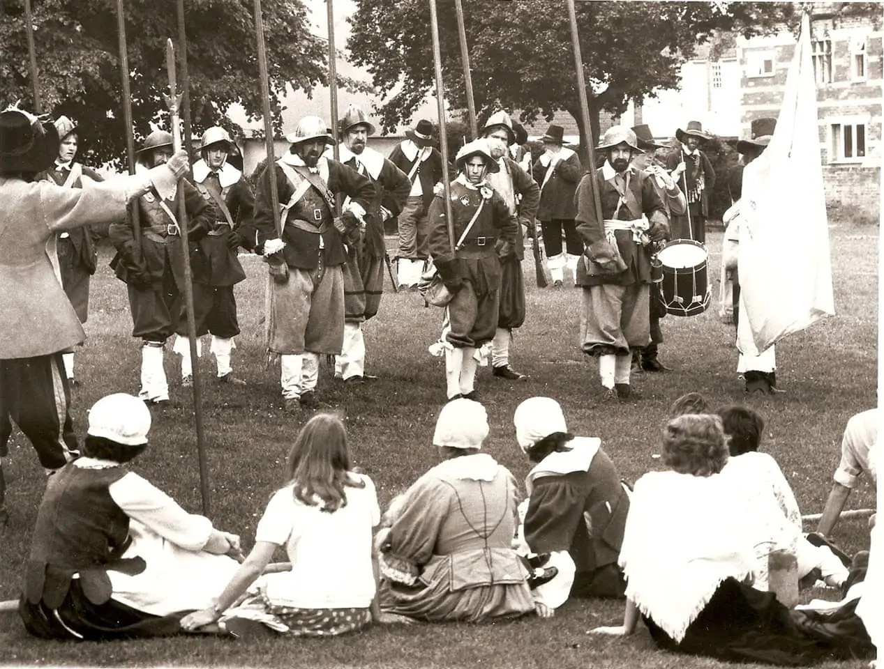 War reenactment, Devizes, 1970 | Scrolller