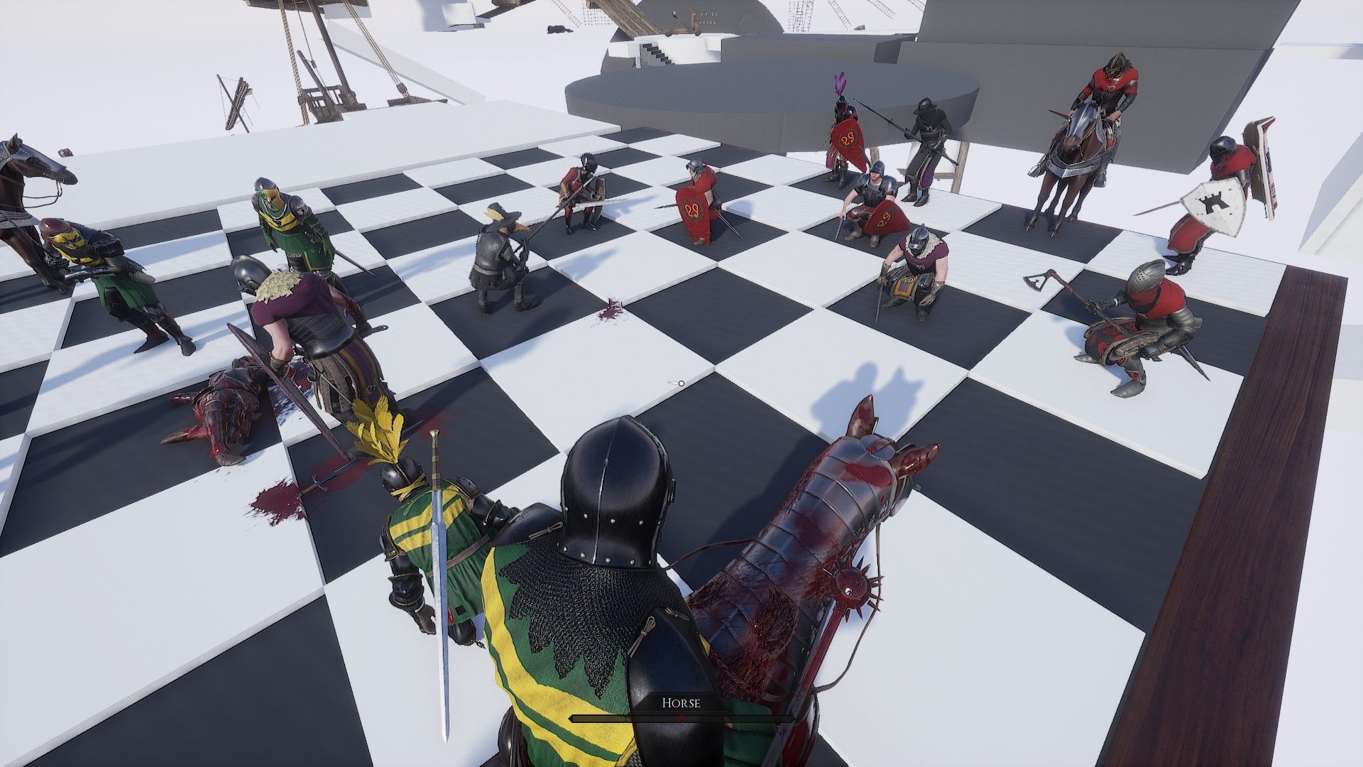 We played human chess on funland | Scrolller