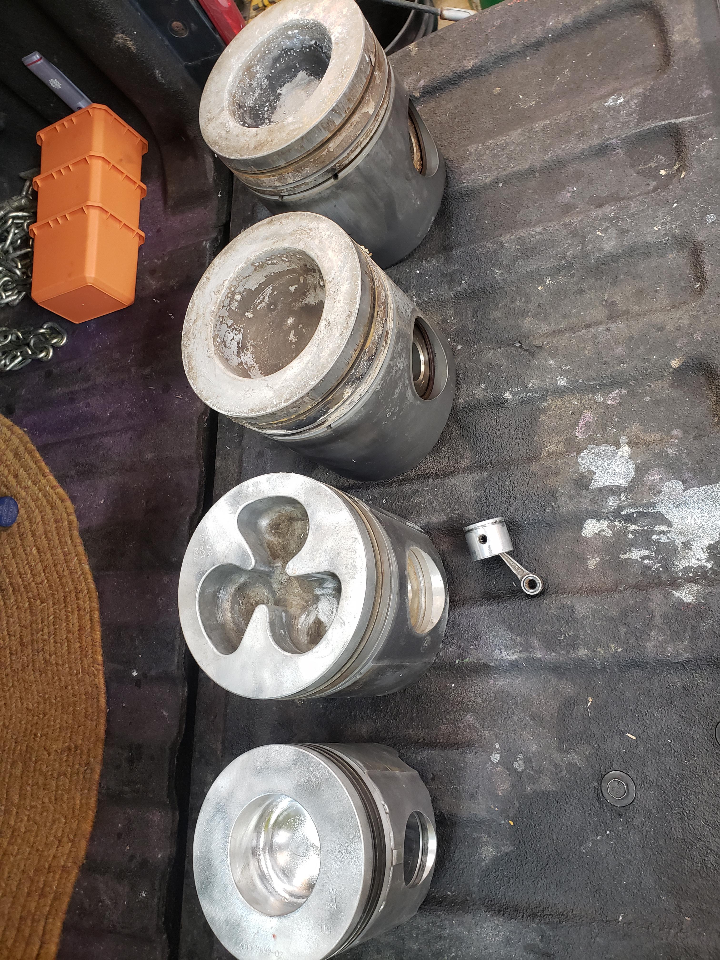 Weed wacker piston vs pistons from engines I work on Scrolller