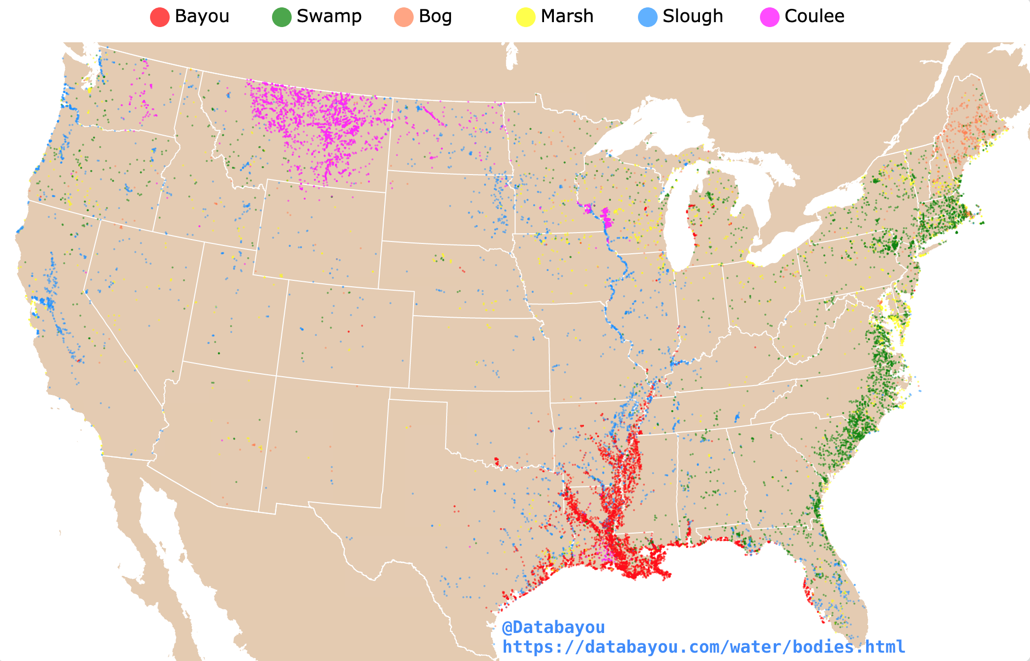 Wetlands of the US Scrolller - Wetlands Of The United States 3p9uvvrjb8 