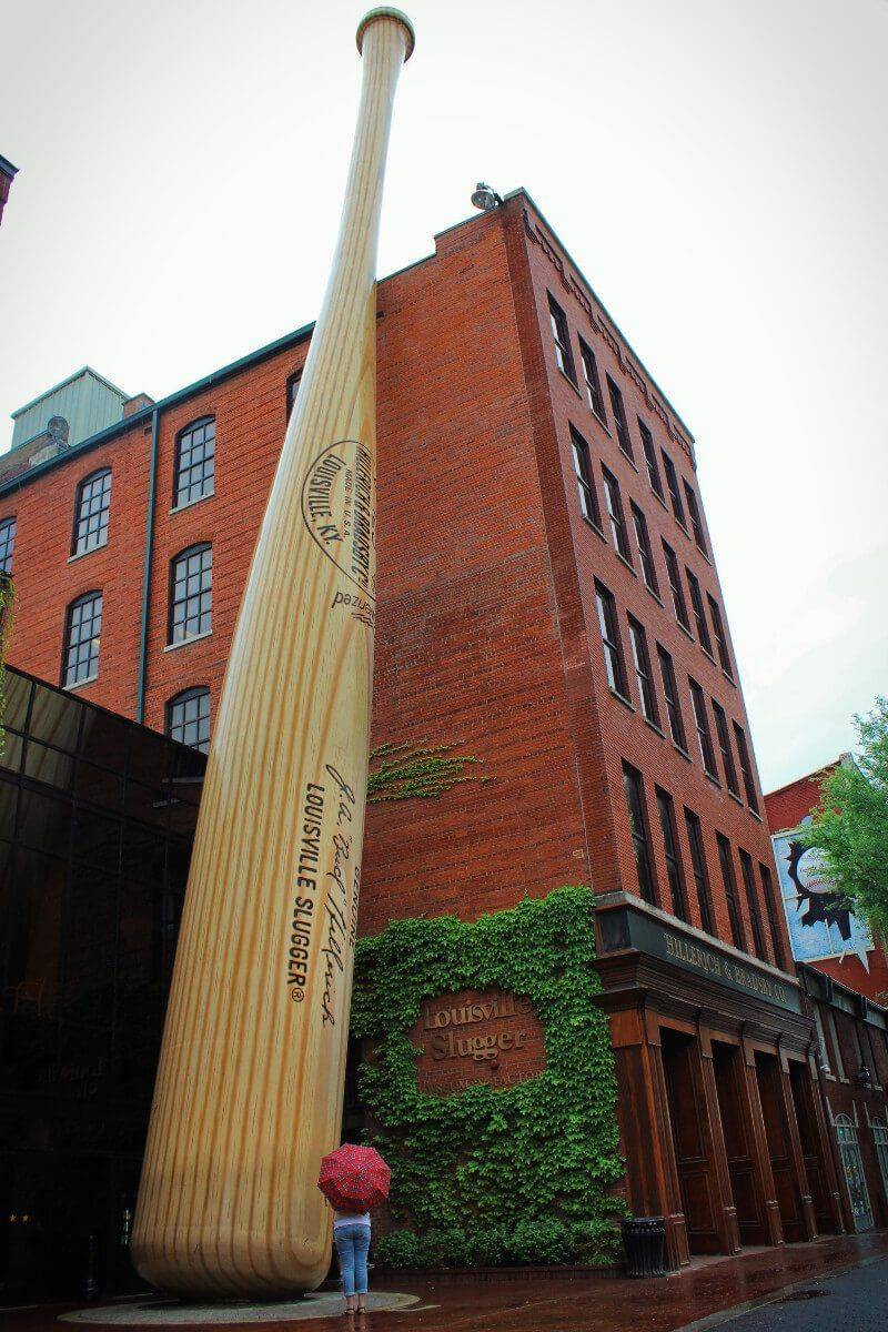 Worlds largest baseball bat Scrolller