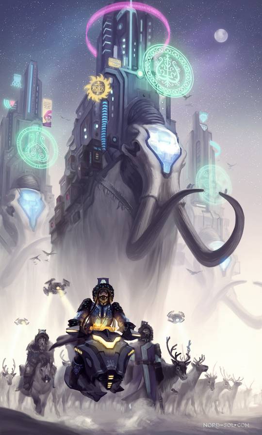 Yakutian Cyberpunk by Irina Nordsol Kuzmina