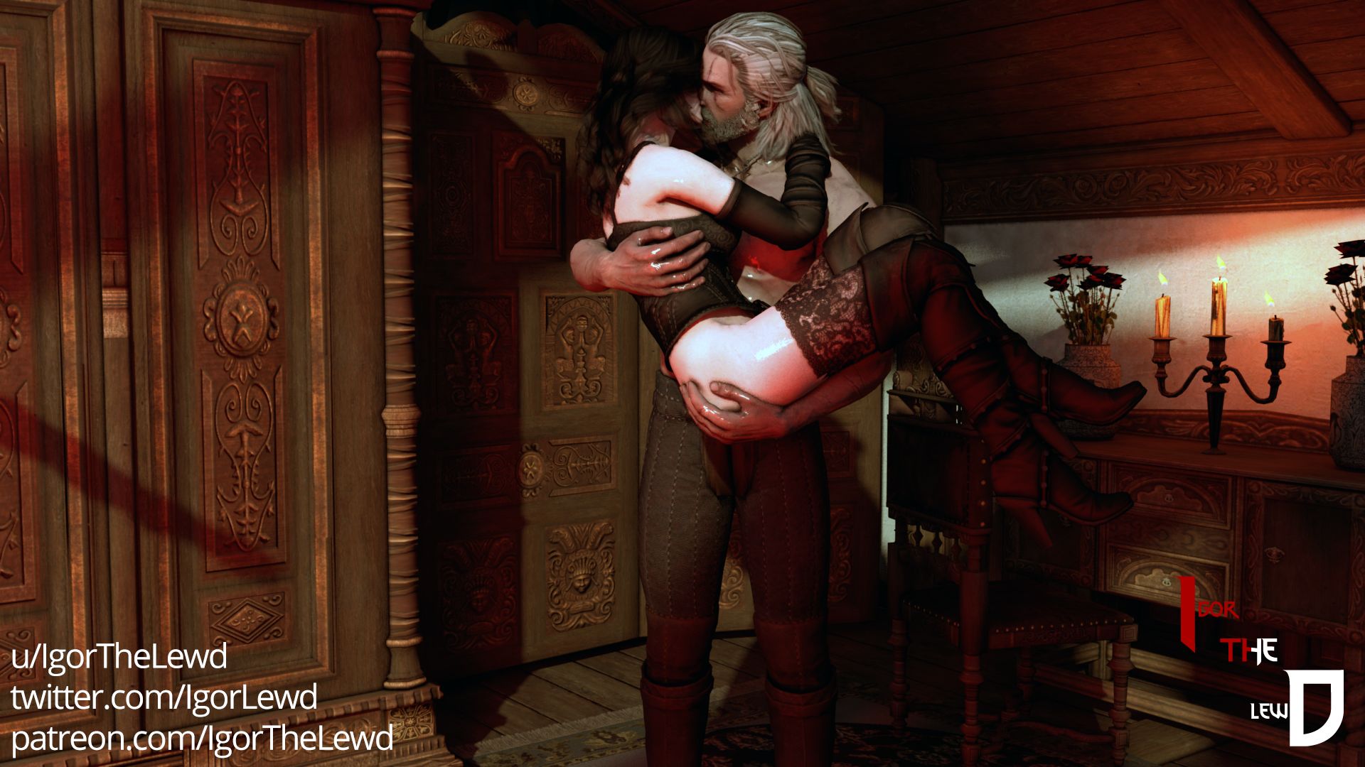 The witcher 3 geralt in brothel mod фото 36