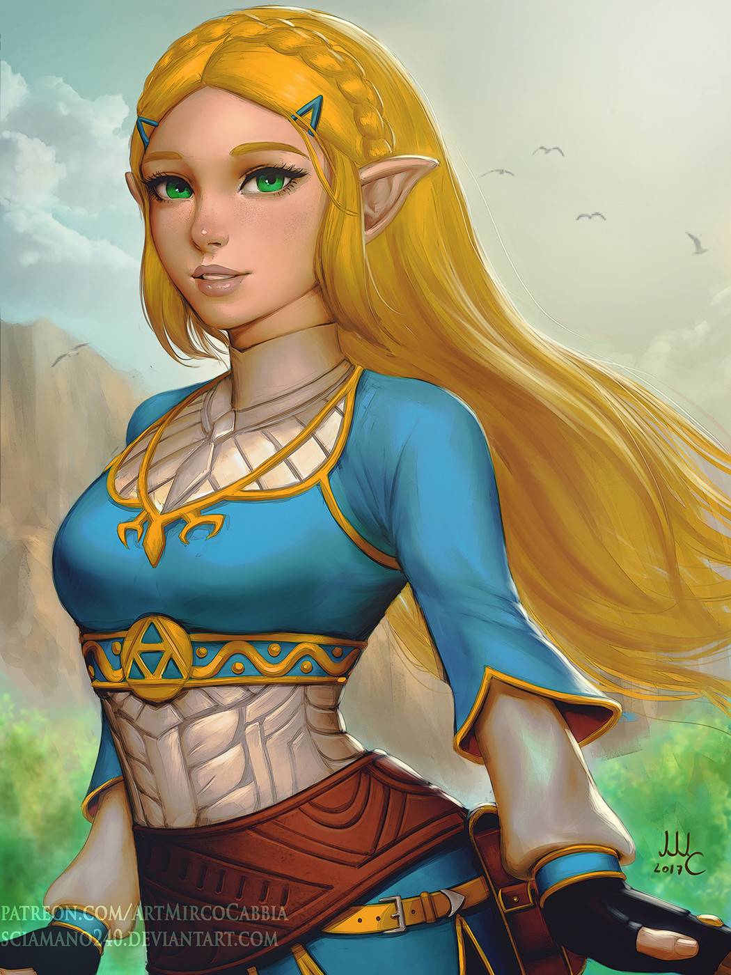 Zelda - BotW by Mirco Cabbia | Scrolller