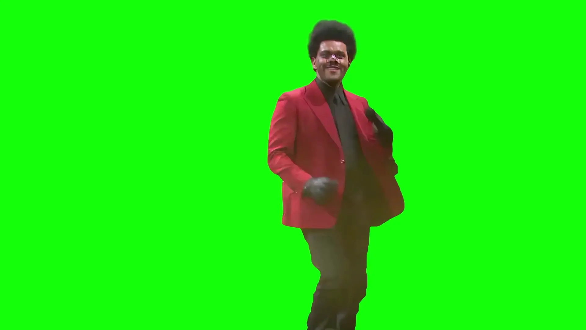 [GREEN SCREEN] The Weeknd singing "I'm running out of time" meme - Blinding Lights Live SNL