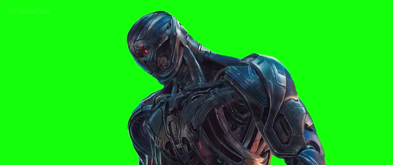 [GREEN SCREEN] Ultron saying "I was meant to be new, I was meant to be beautiful" Meme Template - Avengers: Age of Ultron