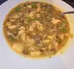 [Homemade] Chicken & mushroom soup