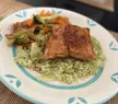 [homemade] Salmon, rice and vegetables