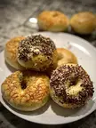 [homemade] sourdough bagels 