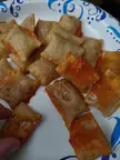 [i ate] White stuff on pizza rolls