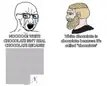 "It's over, I've already depicted you as the Soyjak and me as the Chad"