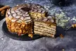 Сlassic Hungarian dessert - Esterhazy cake.