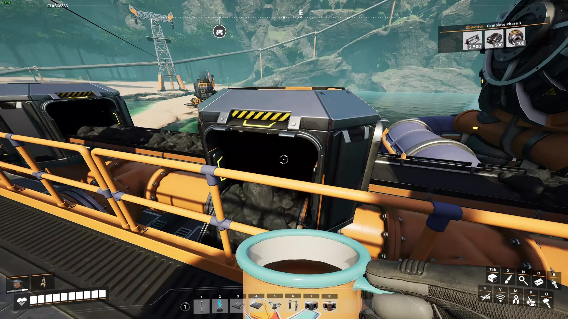 (New player here) Why is there a bottleneck at this splitter? Both conveyer belts connected to it are MK3