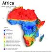 [OC]A Map🗺️ Showing Africa Climate Range Based on Koppen-Geiger Climate Classification dataset (1991 - 2020) 
