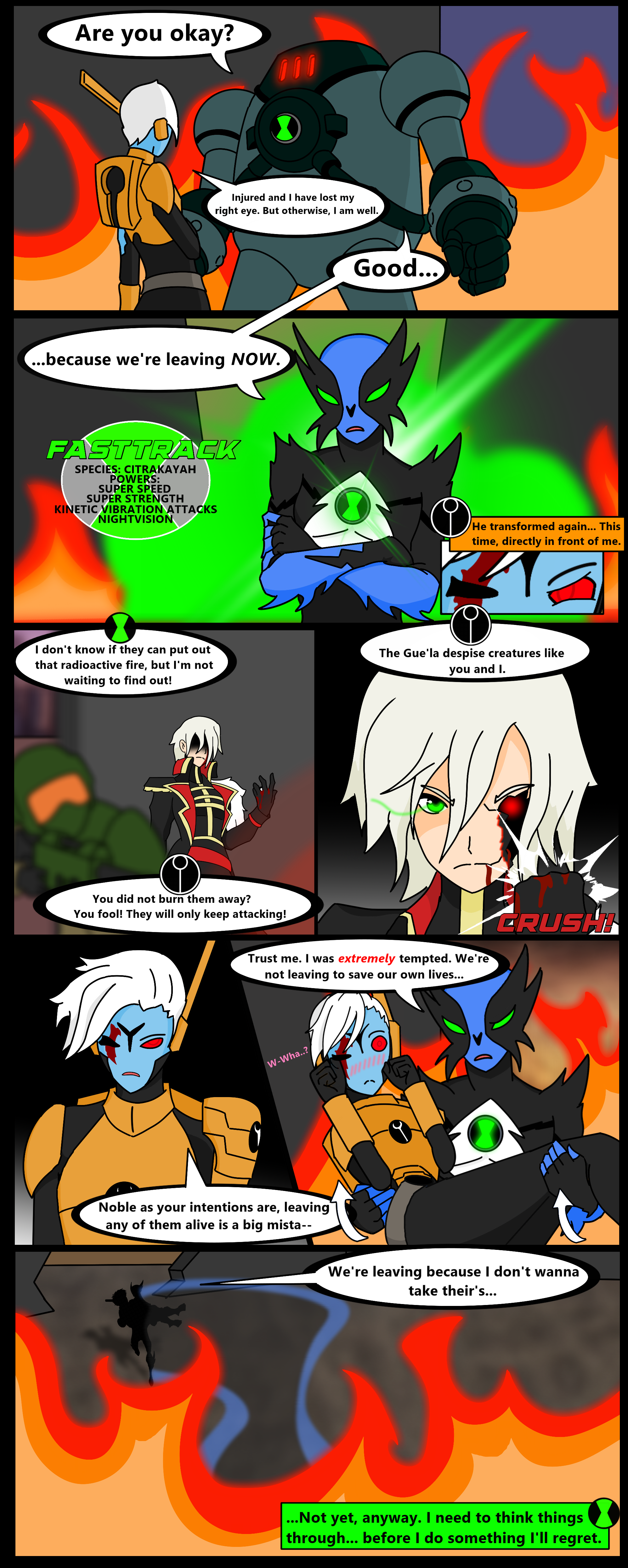 [OC] Ben 10 X Warhammer 40K - PART 7 (CROSSOVER COMIC) | Scrolller