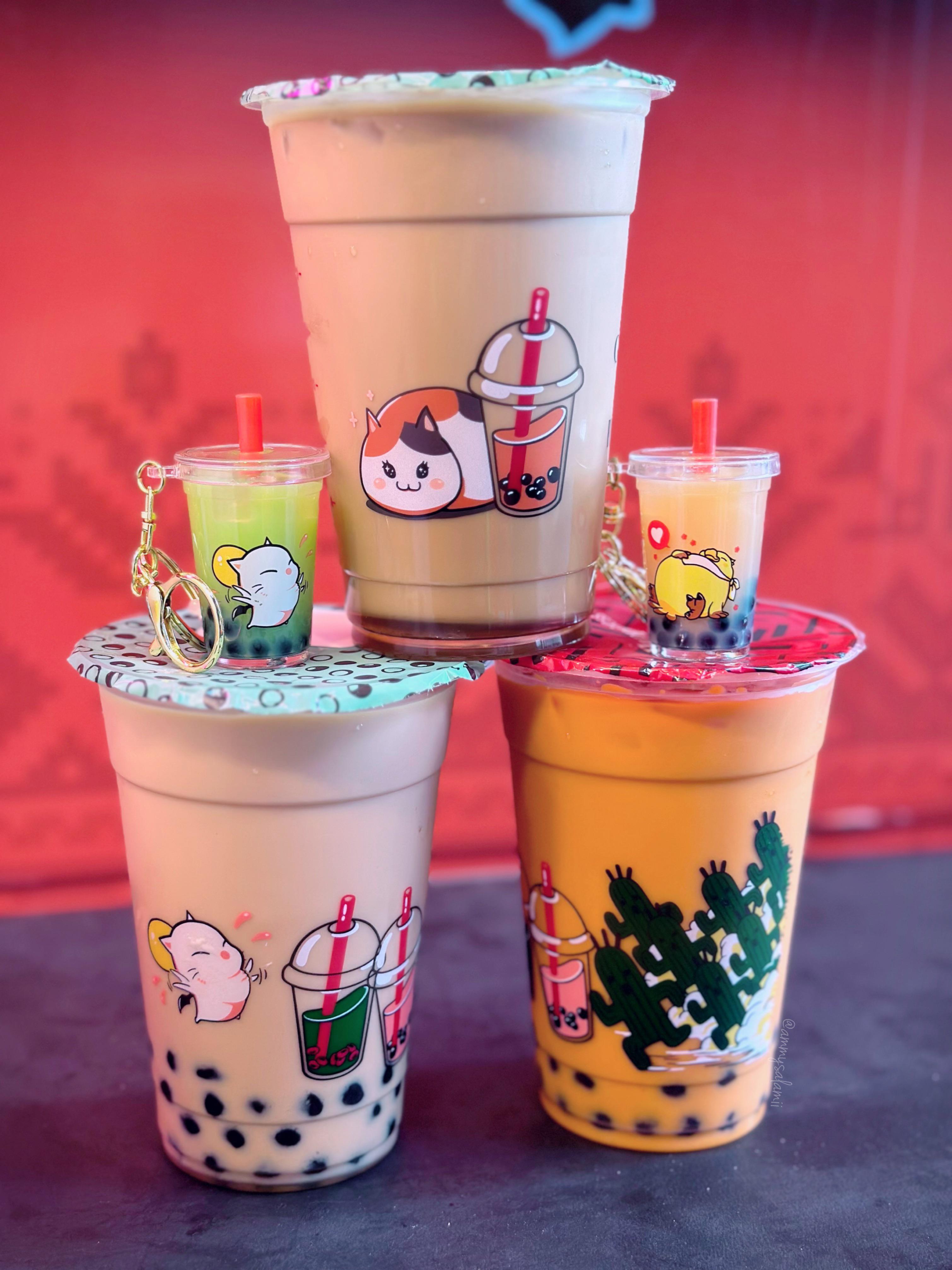 [OC] Coffee, Milk Tea, Thai Tea Boba: Gong Cha x FFXIV Collab | Scrolller