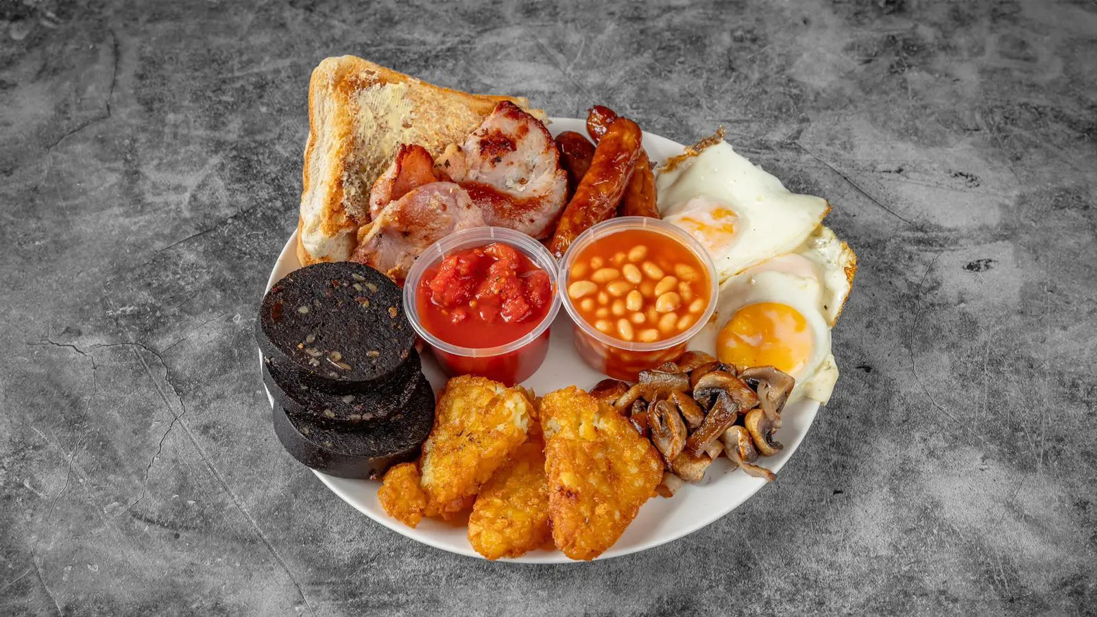 Pro Chef Full English Breakfast Scrolller