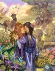 [/r/ImaginaryLovers] Human and Elf Mage Couple by Jessica Fong