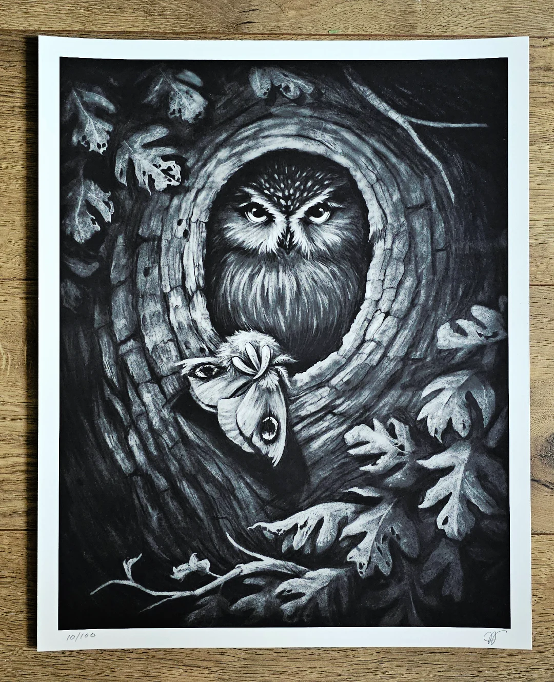 "The Passerby", a fine art print of my original pencil illustration!