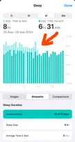 “Time in bed” disappeared from Health