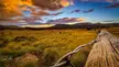 Stormy Sunset at Valles Caldera National Preserve, NM, USA.