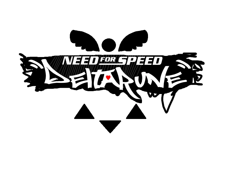 Delta Rune Logo Custom Updated NFS Deltarune logo | Scrolller