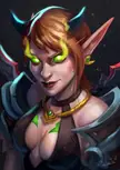 My WoW Demon hunter drawing [Tofusenshi]