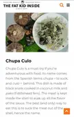 Filipino dish of snails in coconut milk called "Chupa Culo"