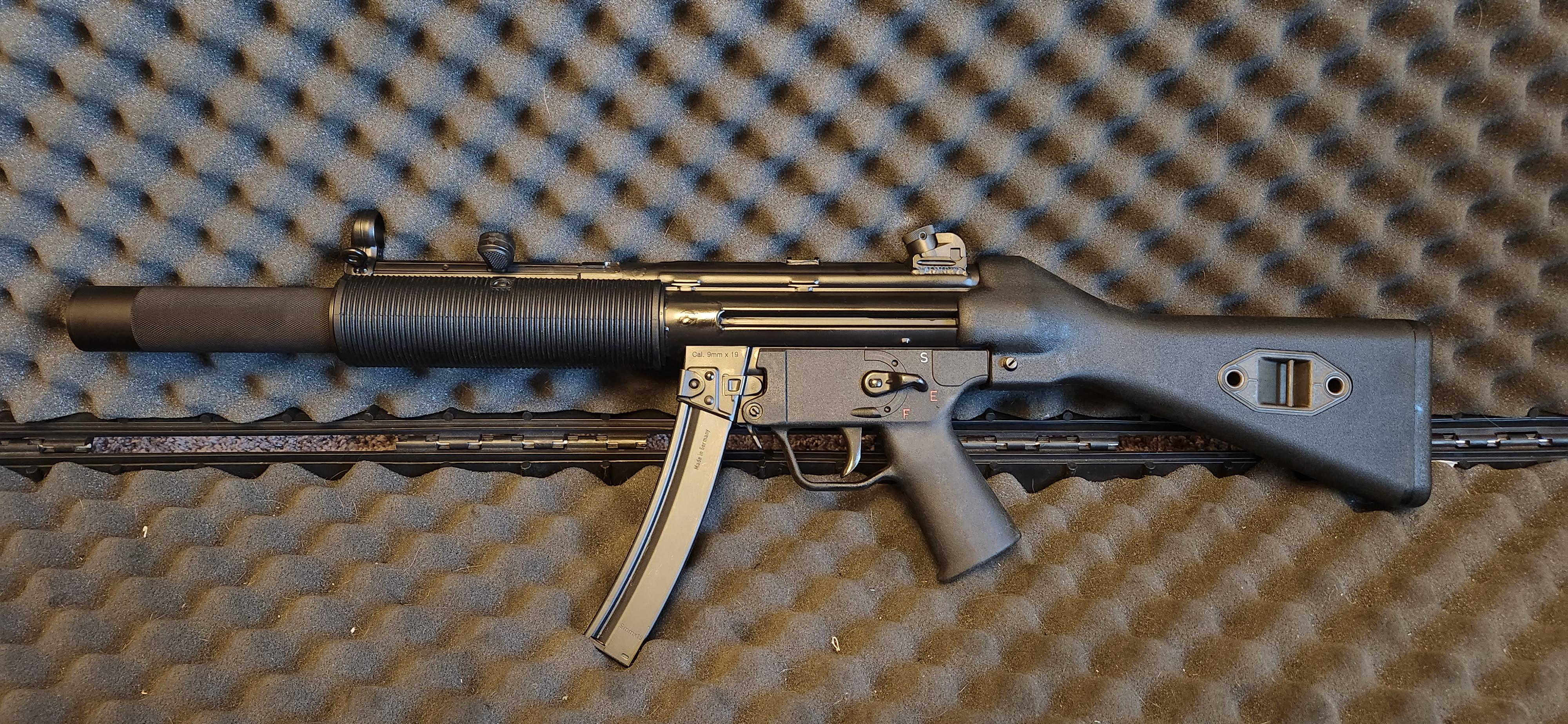 Finished my MP5SD build