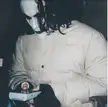 Brandon Lee playing his Gameboy on the set of The Crow (1994)
