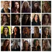 Female roleplay options featuring slim white women with blonde, brunette, and redhead hair in casual and black clothing