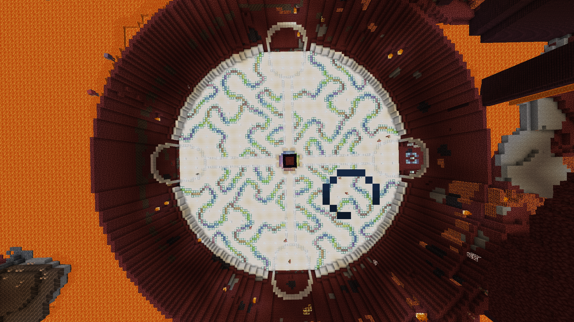 Spawn Proof Block How do I spawn proof this for ghasts? I've tried carpets every 4 blocks ...