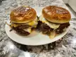 First stab at making smash burgers
