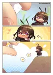 [Art] - Ant-chan wants sugar (illustration by Harumi Namau) - 'Cockroa-chan'