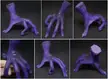 [self] Sti'Vee demonic palm (polymer clay)