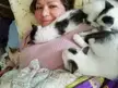 Covered in hairy pussies.