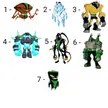 Is there lore reason of why so many alien species in Ben 10 have same superpower? For example: why there 7 alien species that indepently evolve ability to control electricity?