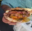 Raw McDonald's Burger