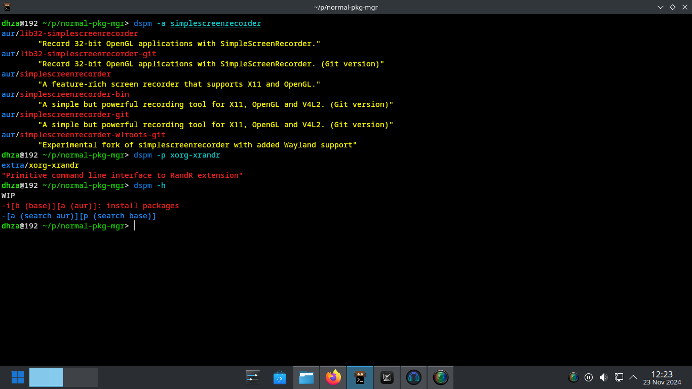 [OC] package manager i made (C++ btw) | Scrolller