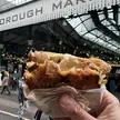 Cheese Toastie, as it is called at the Borough Street Market in London