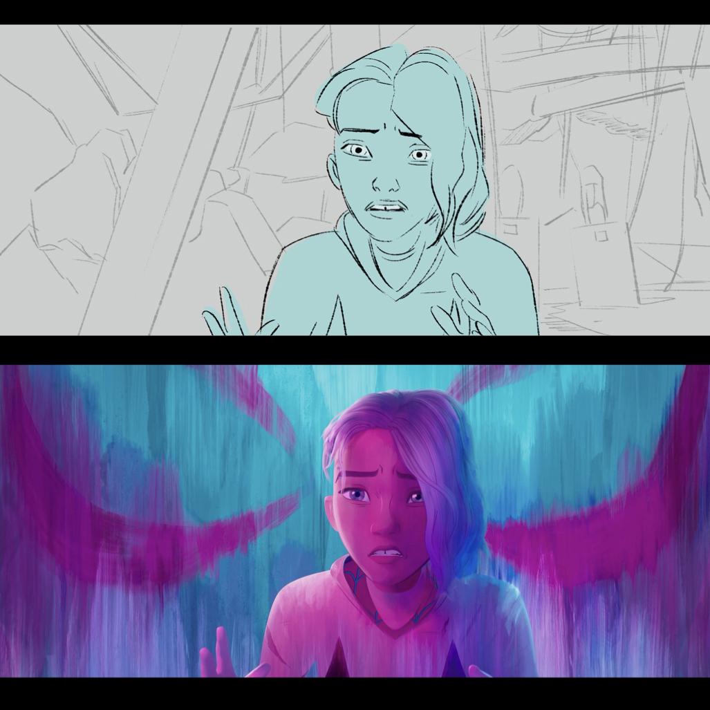 Spider-gwen storyboard