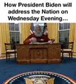 Biden addressing the nation