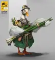 DUCK SCALLION SNIPER, by Sail Lin